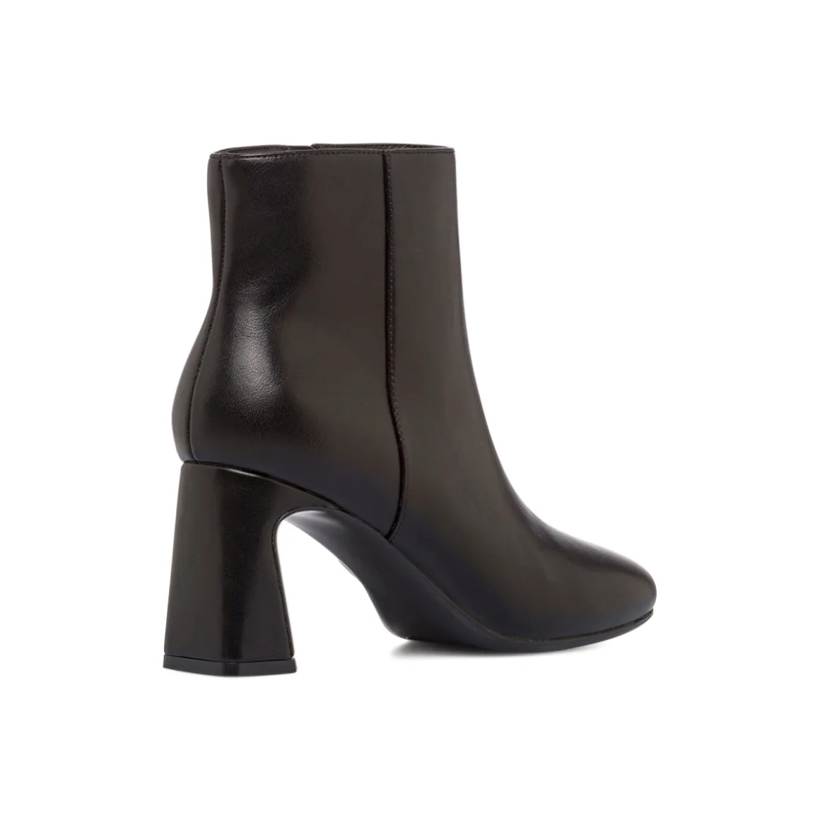 Stivaletti neri da Donna in pelle con tacco 7,5 cm Swish Jeans