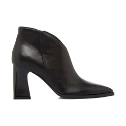 Stivaletti neri da Donna con tacco a colonna 8 cm Swish Jeans