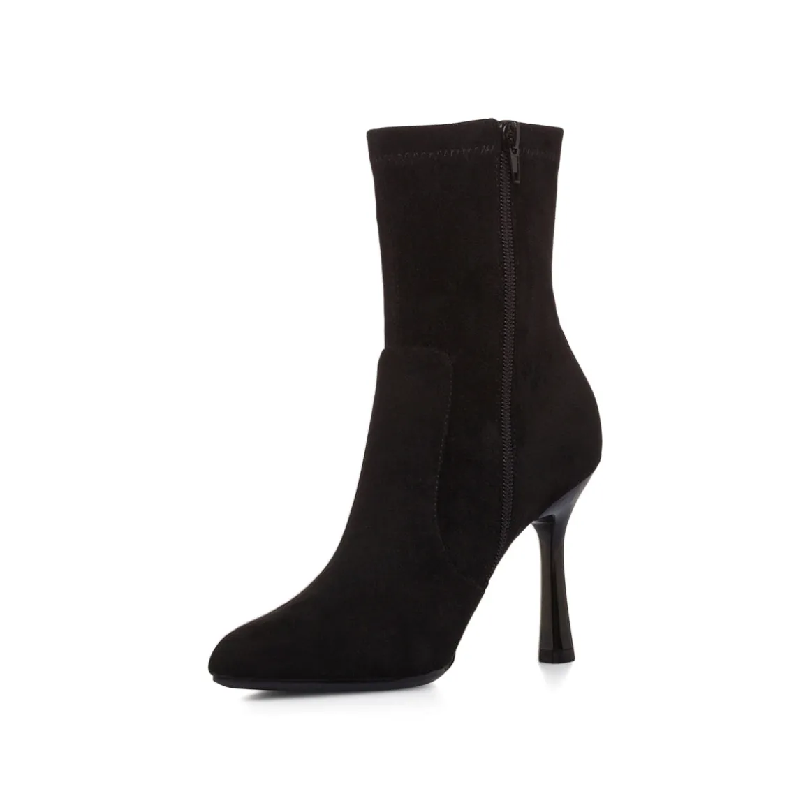 Stivaletti neri da Donna con tacco 8,5 cm Lora Ferres