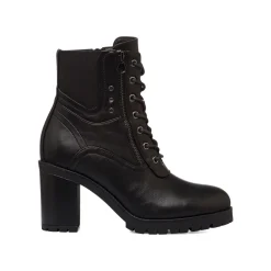 Stivaletti neri da Donna con tacco 8 cm Lora Ferres