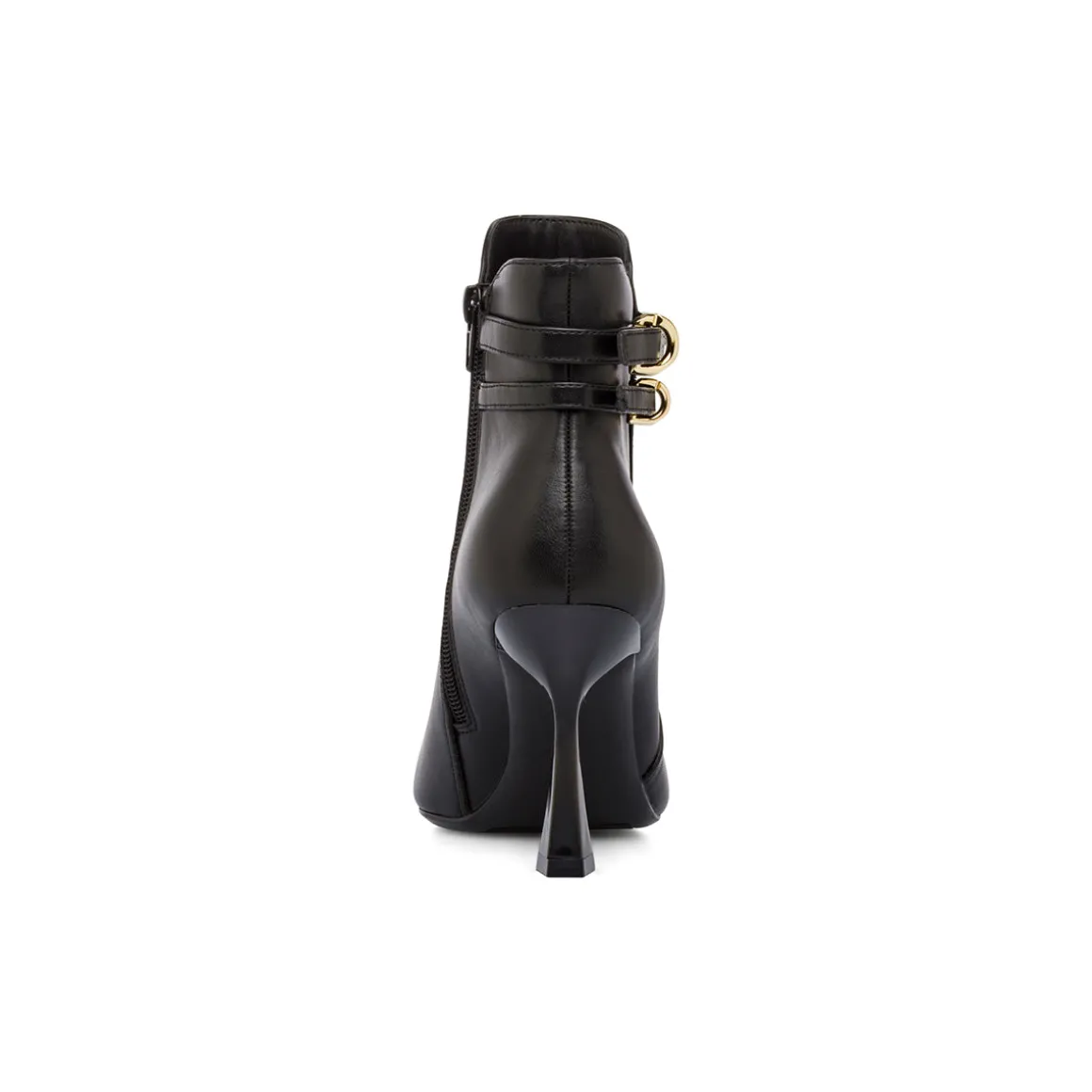 Stivaletti neri da Donna con fibbie e tacco 9 cm Lora Ferres