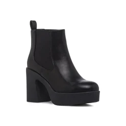 Stivaletti neri da Donna con tacco alto 9,5 cm Lora Ferres