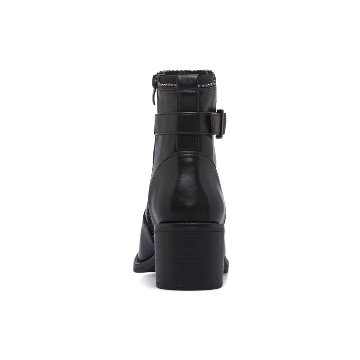 Stivaletti neri da Donna con fibbia e tacco 6 cm Lora Ferres