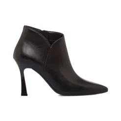 Stivaletti neri da Donna con tacco a spillo 9 cm Lora Ferres