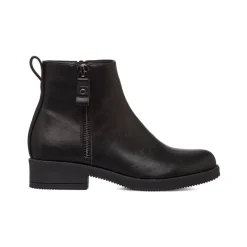 Stivaletti neri da donna con zip Lora Ferres