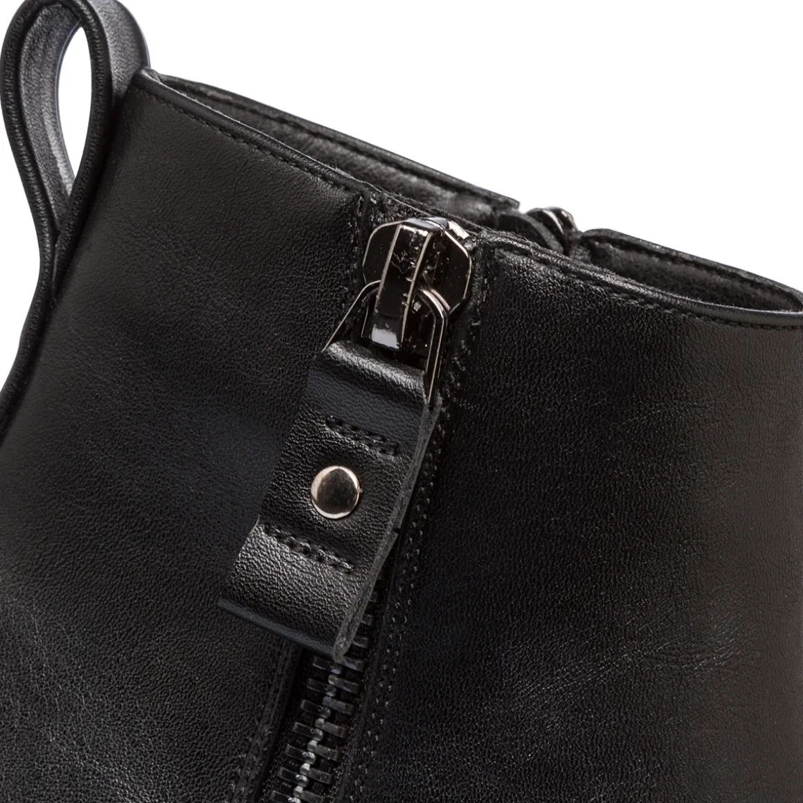 Stivaletti neri da donna con zip Lora Ferres