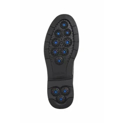 Stivaletti neri da Donna in pelle con suola traspirante Geox
