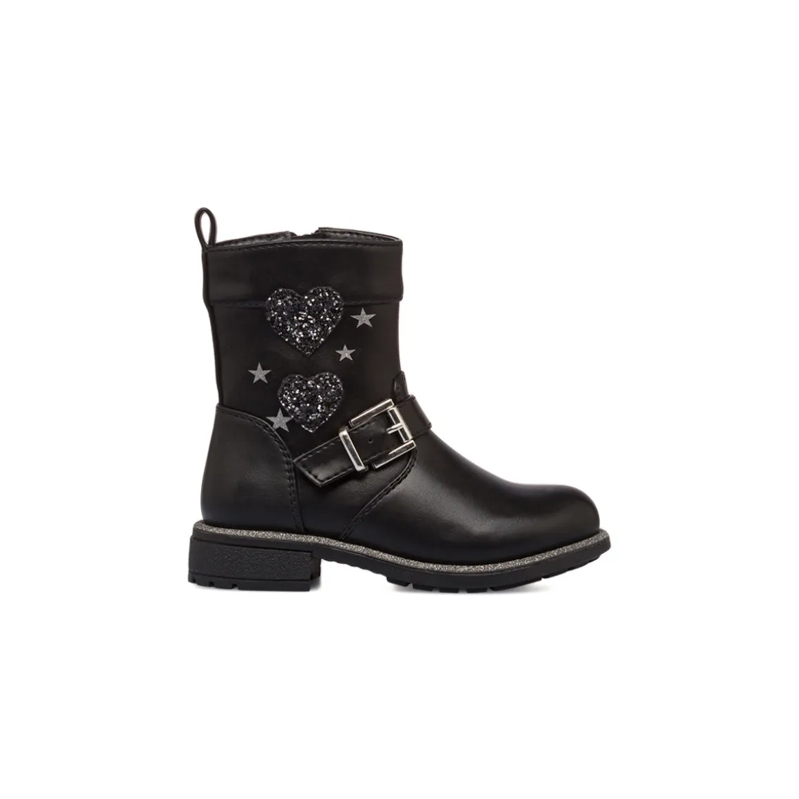 Stivaletti nero da bambina Le Scarpe di Alice