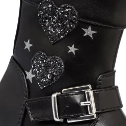 Stivaletti nero da bambina Le Scarpe di Alice