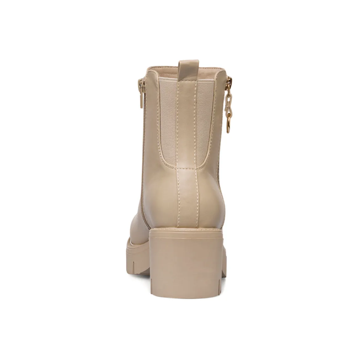 Stivaletti nude da Donna con zip e tacco 7 cm Swish Jeans