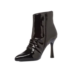 Stivaletti slouchy neri da Donna con tacco stiletto 9 cm Lora Ferres
