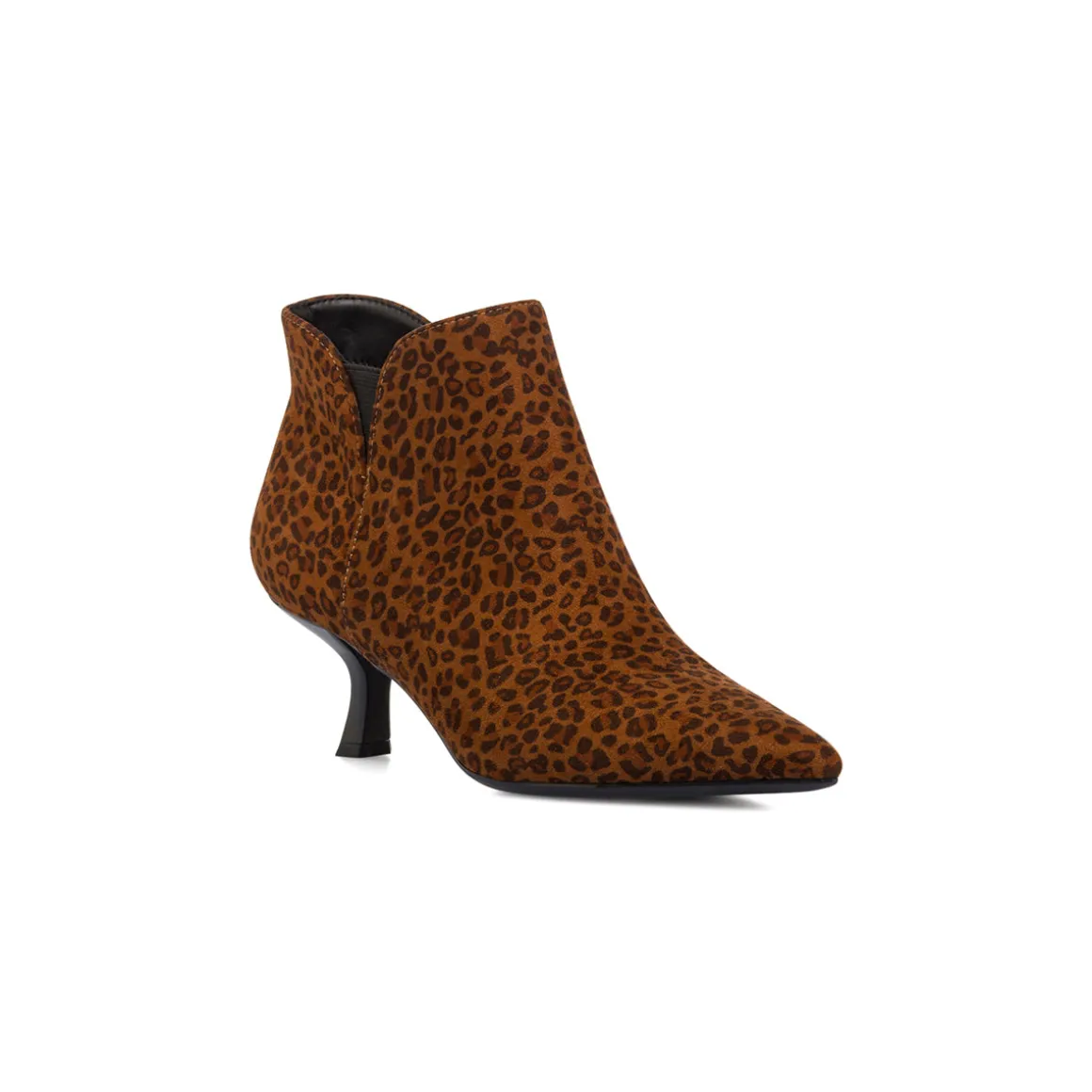 Stivaletti stampa leopardata da Donna con tacco 8,5 cm Swish Jeans