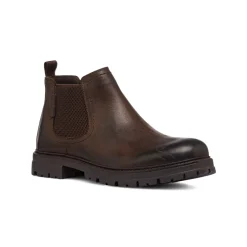 Stivaletto marrone da uomo in pelle La Cuoieria