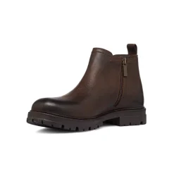 Stivaletto marrone da uomo in pelle La Cuoieria