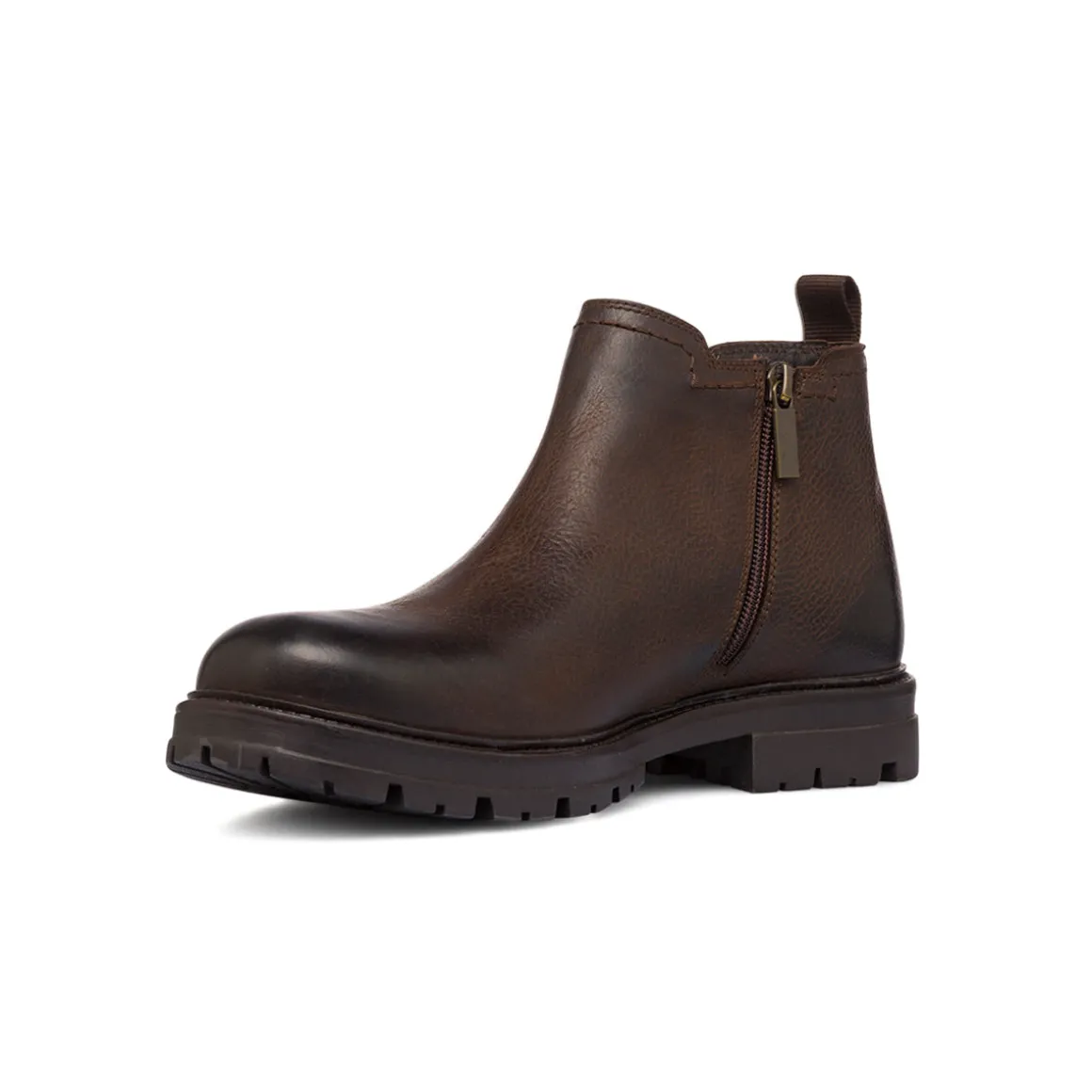 Stivaletto marrone da uomo in pelle La Cuoieria