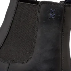 Stivaletto nero da uomo in pelle La Cuoieria