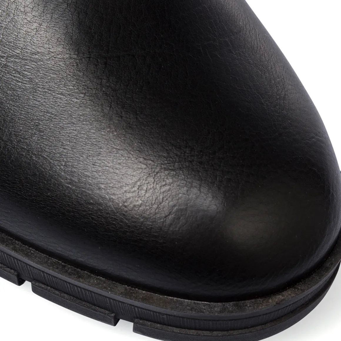 Stivali alti comfort neri da Donna con tacco 7 cm P Soft