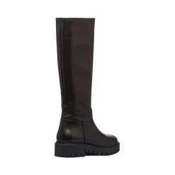 Stivali alti neri da donna in pelle P Essentials