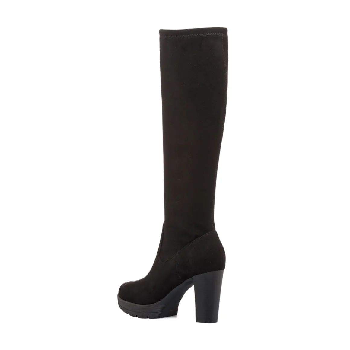 Stivali comfort neri da Donna con tacco 9 cm P Soft