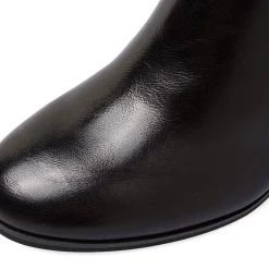 Stivali comodi e flessibili neri da Donna con tacco 7 cm P Smart
