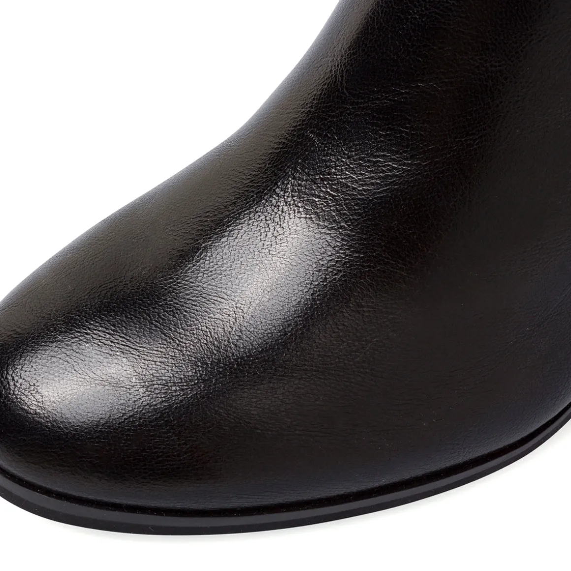 Stivali comodi e flessibili neri da Donna con tacco 7 cm P Smart