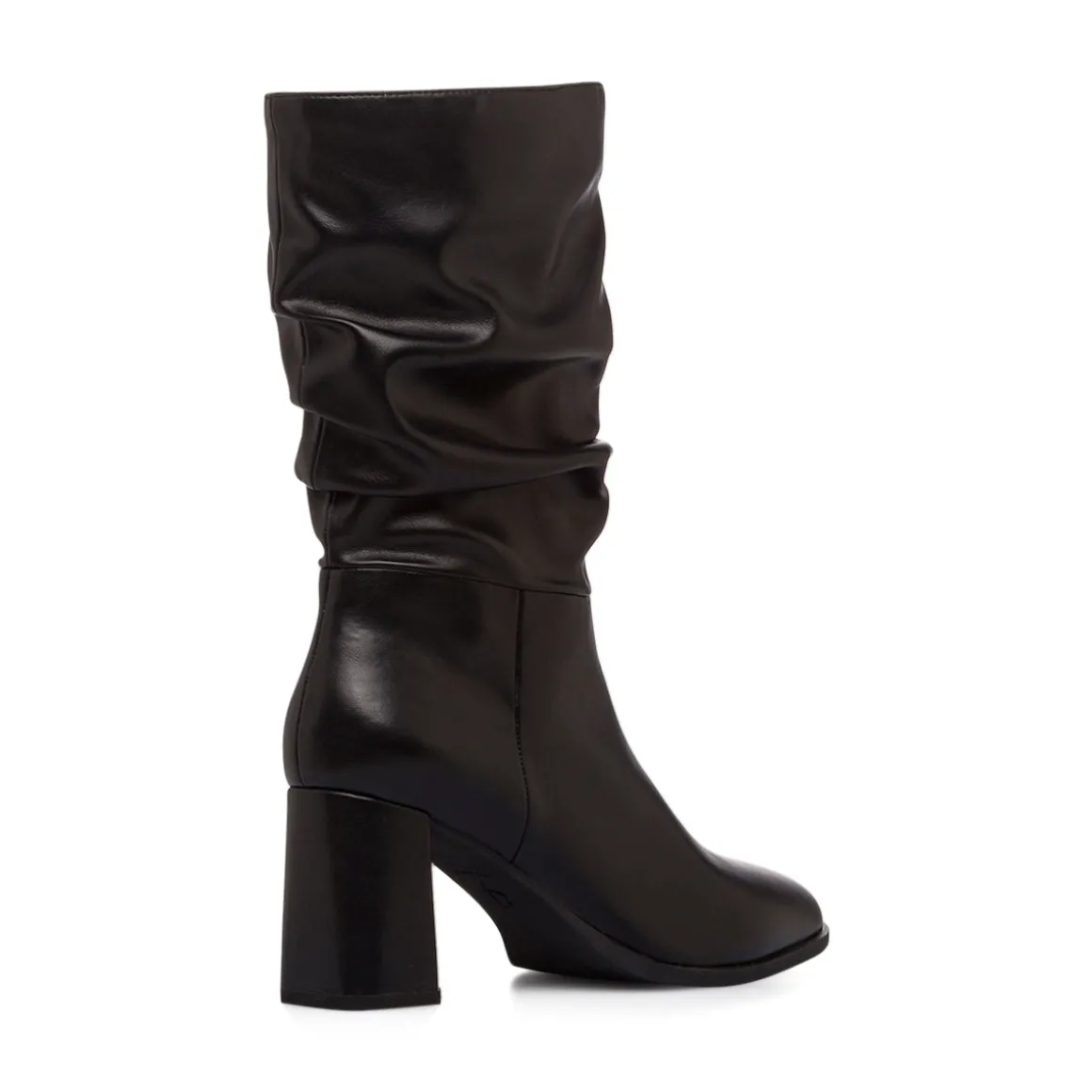 Stivali comodi e flessibili neri da Donna con tacco 7 cm P Smart