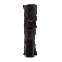 Stivali comodi e flessibili neri da Donna con tacco 7 cm P Smart
