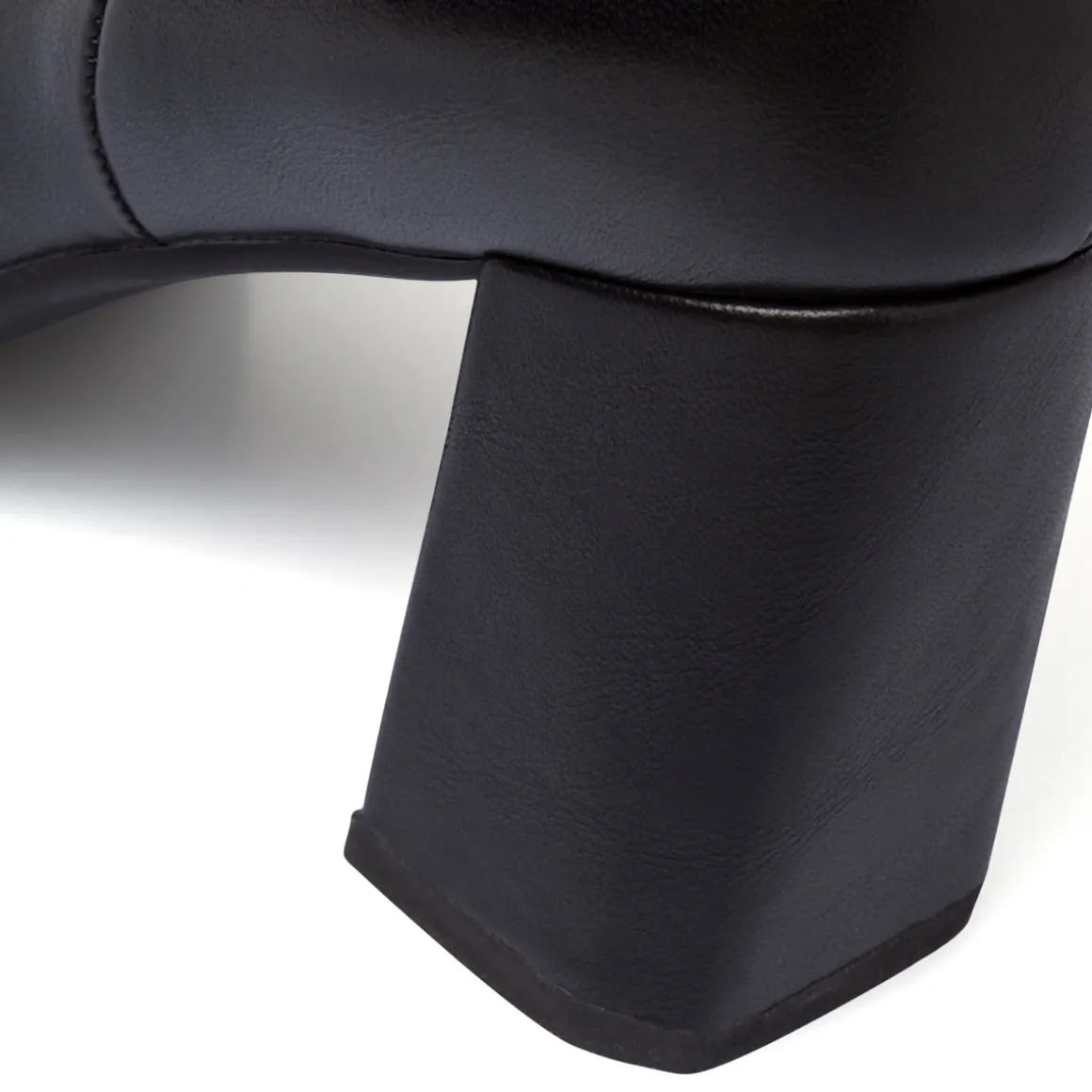 Stivali comodi e flessibili neri da Donna con tacco 7 cm P Smart