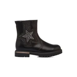 Stivali da bambina neri con glitter Le scarpe di Alice