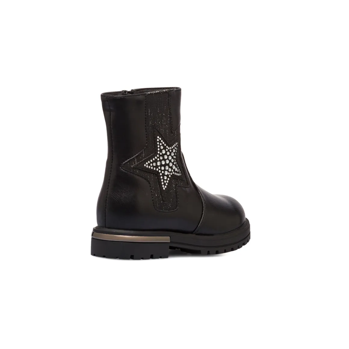 Stivali da bambina neri con glitter Le scarpe di Alice