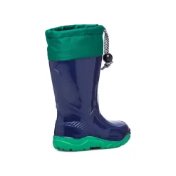 Stivali da pioggia bambino blu e verdi G&G