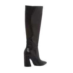 Stivali neri alti da Donna con tacco 8,5 cm Swish Jeans