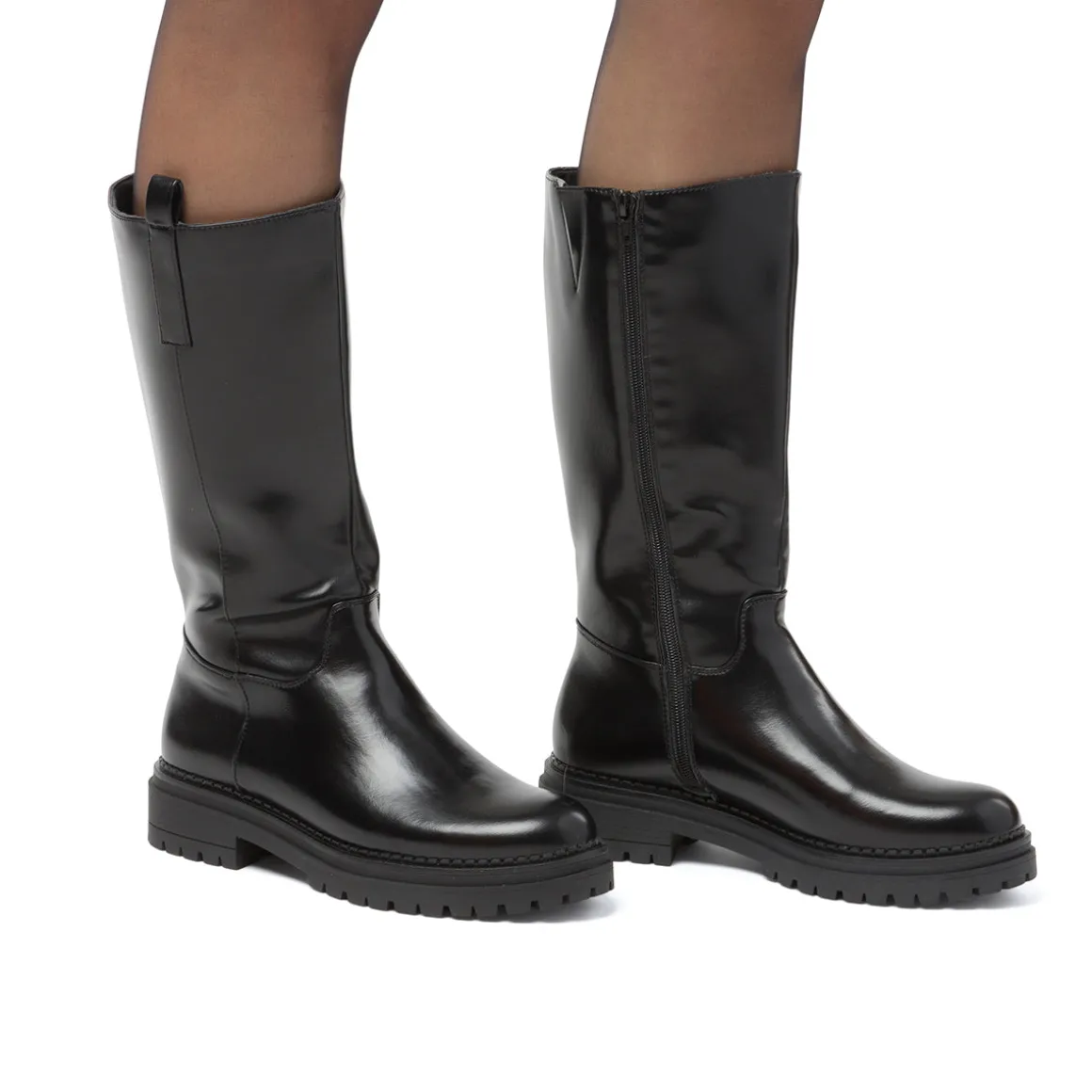 Stivali neri da Donna con zip Swish Jeans