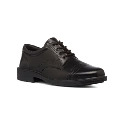 Stringate derby comfort nere da uomo con dettagli brogue P Soft