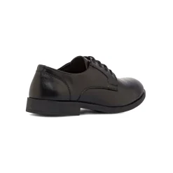 Stringate derby eleganti da uomo nere in pelle La Cuoieria