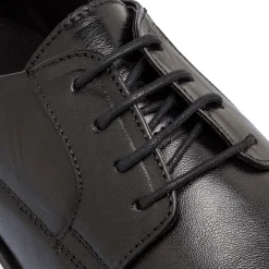 Stringate derby eleganti da uomo nere in pelle La Cuoieria