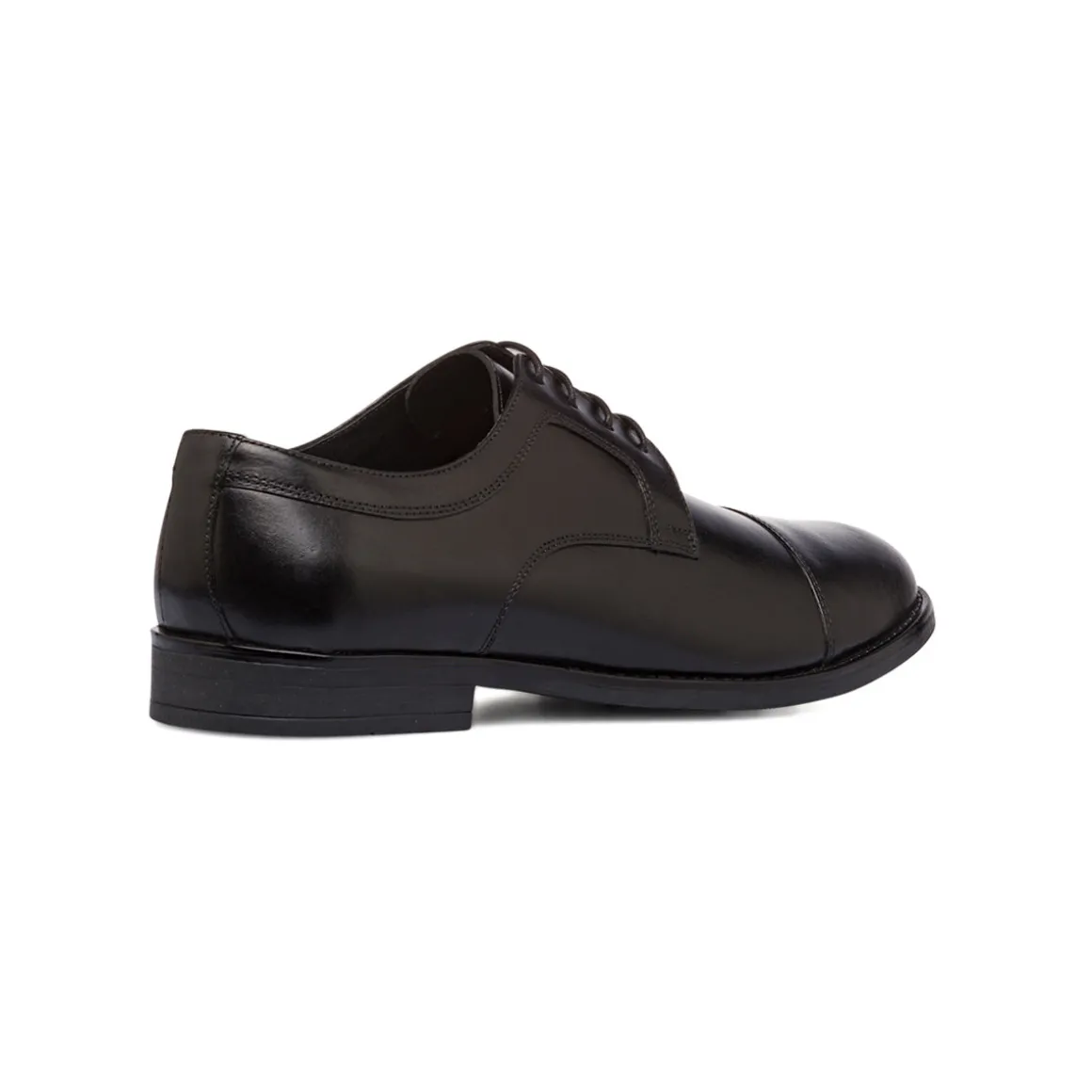 Stringate derby eleganti da uomo nere in pelle La Cuoieria