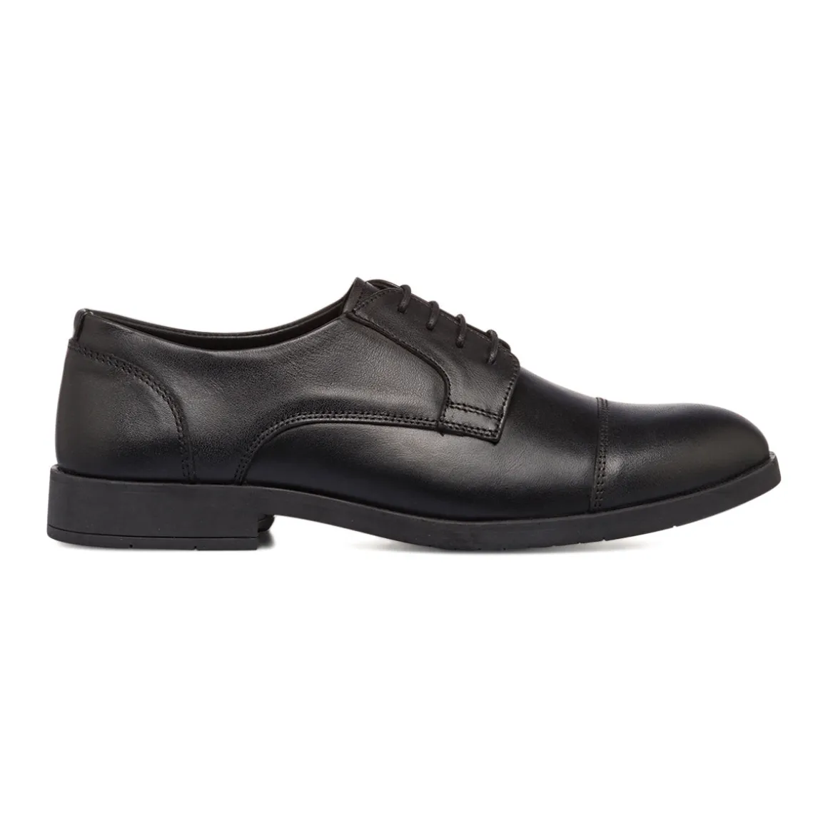 Stringate derby eleganti da uomo nere in pelle La Cuoieria