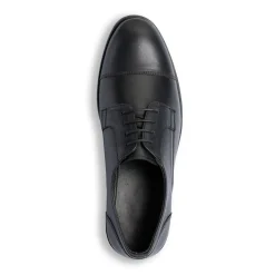 Stringate derby eleganti da uomo nere in pelle La Cuoieria
