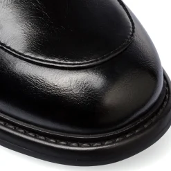 Stringate derby eleganti da uomo nere Riflessi Urbani