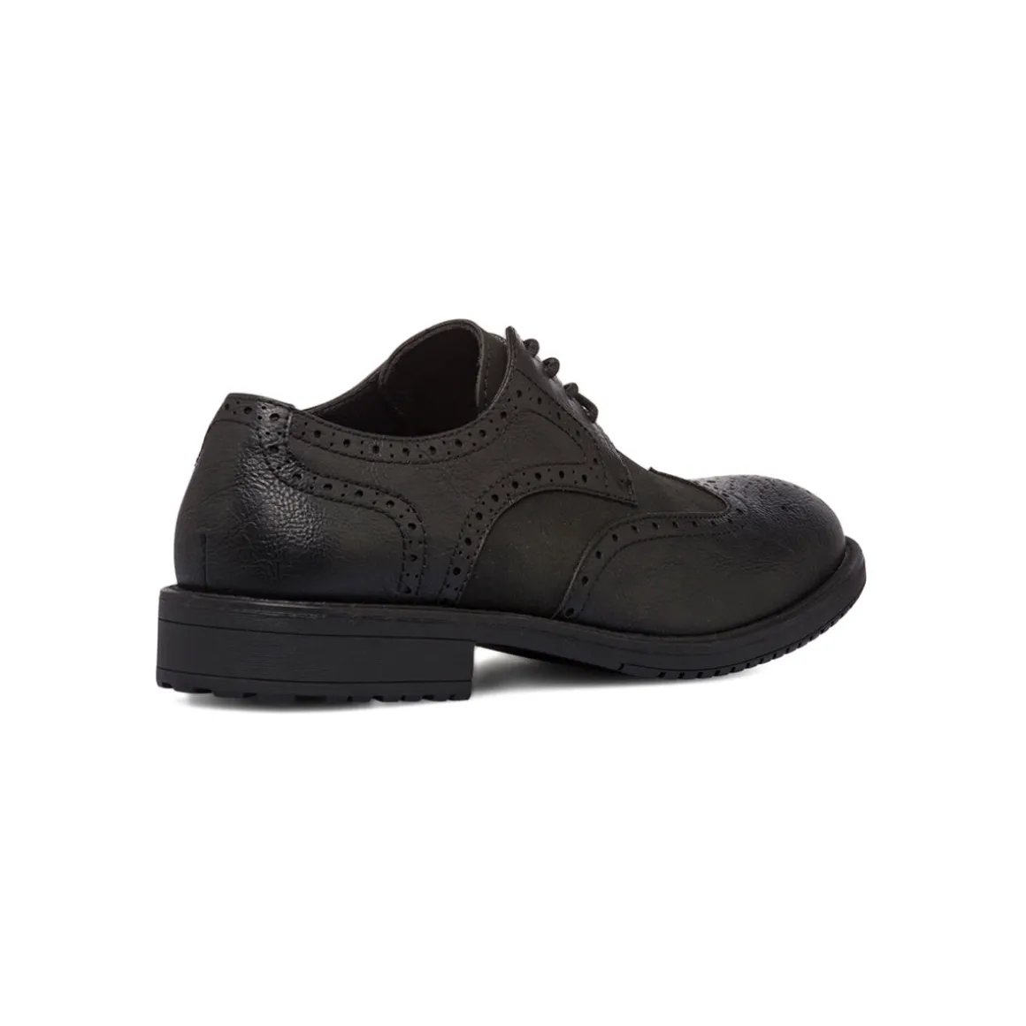 Stringate derby eleganti da uomo nere con dettagli brogue Riflessi Urbani