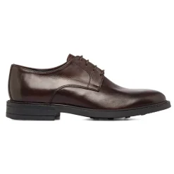 Stringate Derby marroni da Uomo in pelle Primopiano