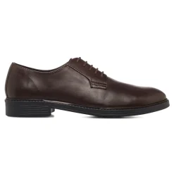 Stringate derby marroni da Uomo in pelle Primopiano