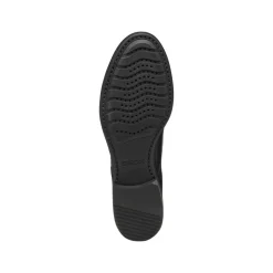 Stringate derby nere da Donna in pelle con suola traspirante Geox