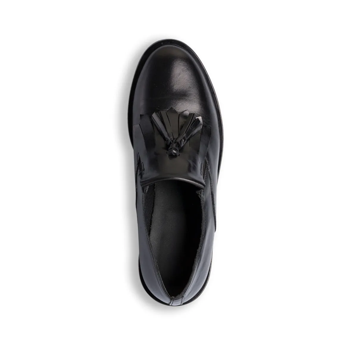 Stringate eleganti da donna neri con nappe P Essentials