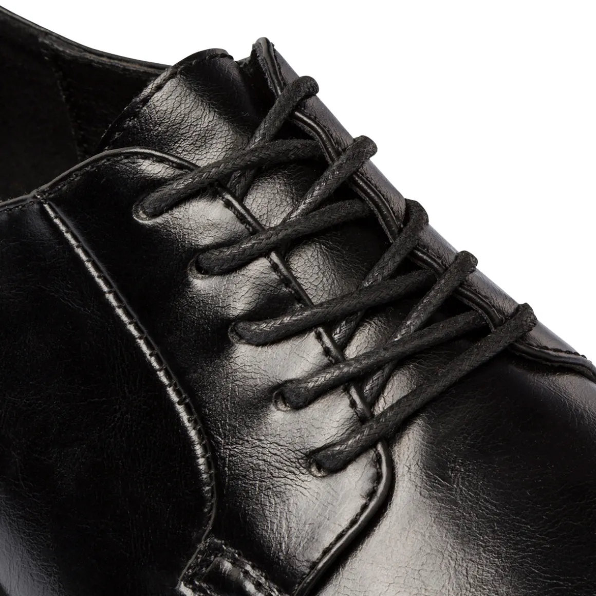Stringate eleganti nere da uomo con allacciatura Derby Riflessi Urbani