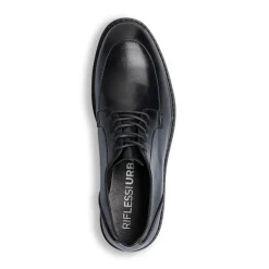 Stringate eleganti nere da uomo con allacciatura Derby Riflessi Urbani
