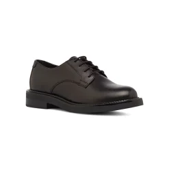 Stringate in pelle nere da Donna con suola traspirante Geox