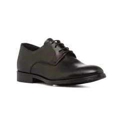 Stringate nere da Uomo in pelle con allacciatura derby Primopiano