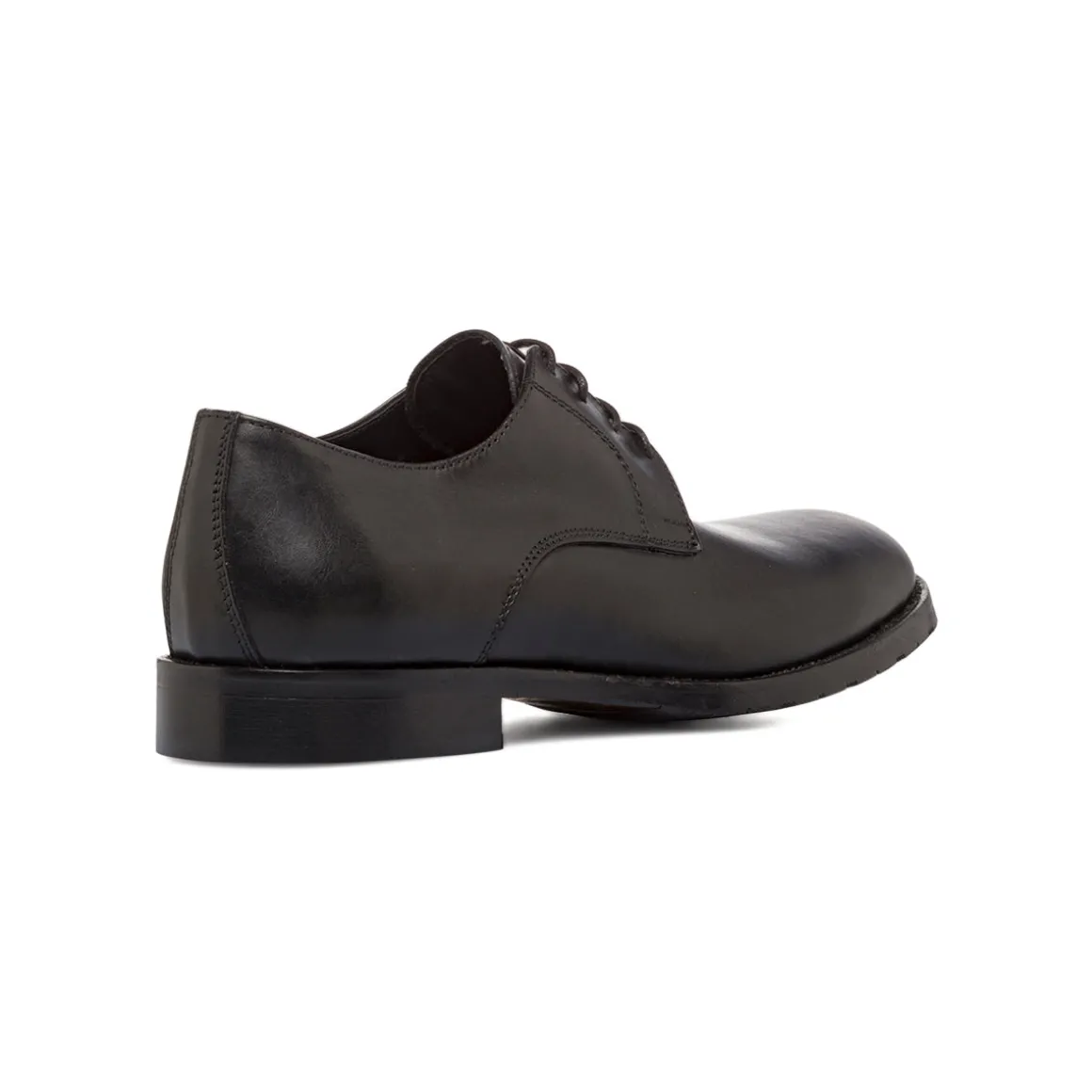 Stringate nere da Uomo in pelle con allacciatura derby Primopiano